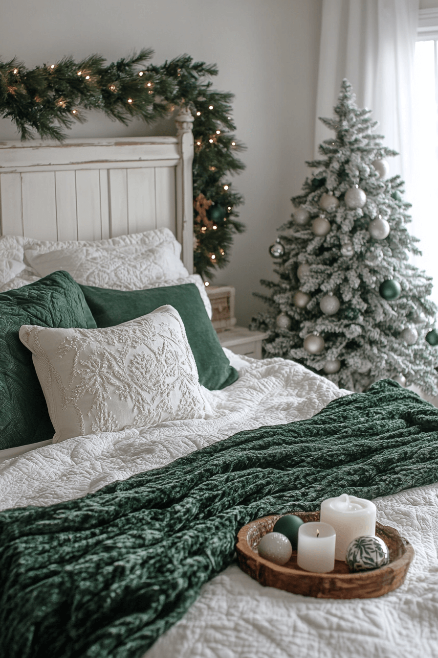 29 Christmas Bedroom Ideas That Make Your Space Shine With Christmas Spirit