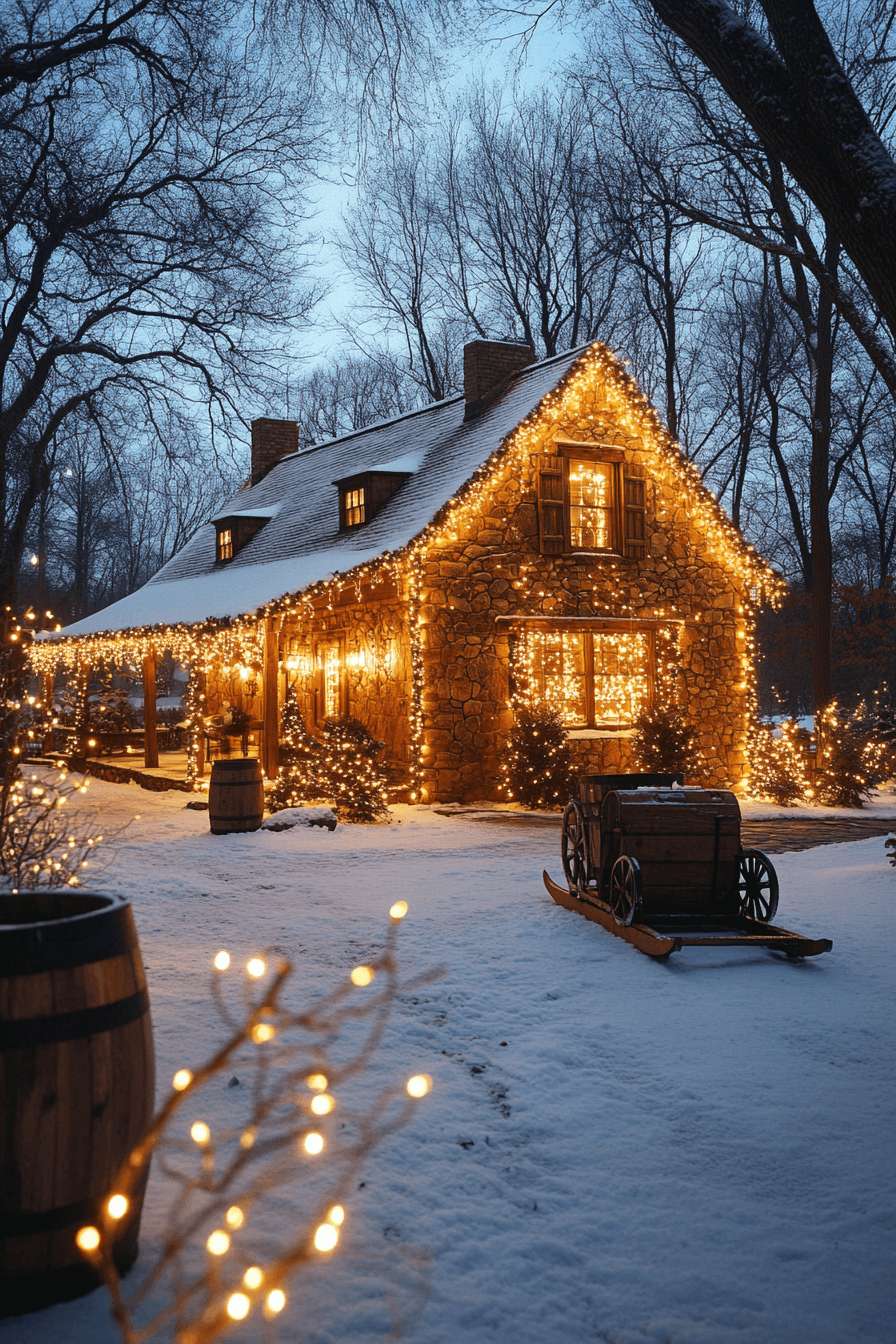 29 Farmhouse Christmas Decor Ideas That Wrap Your Home in Country Christmas Spirit