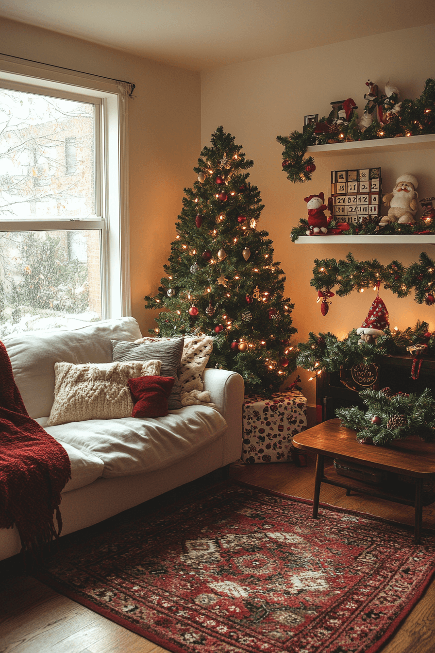 29 Christmas Decoration Ideas for Apartments That Make Decorating Easy and Fun