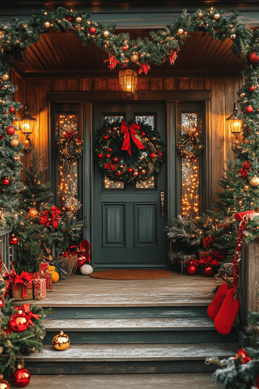 29 Front Porch Christmas Decor Ideas That Spread Warmth and Joy All Season