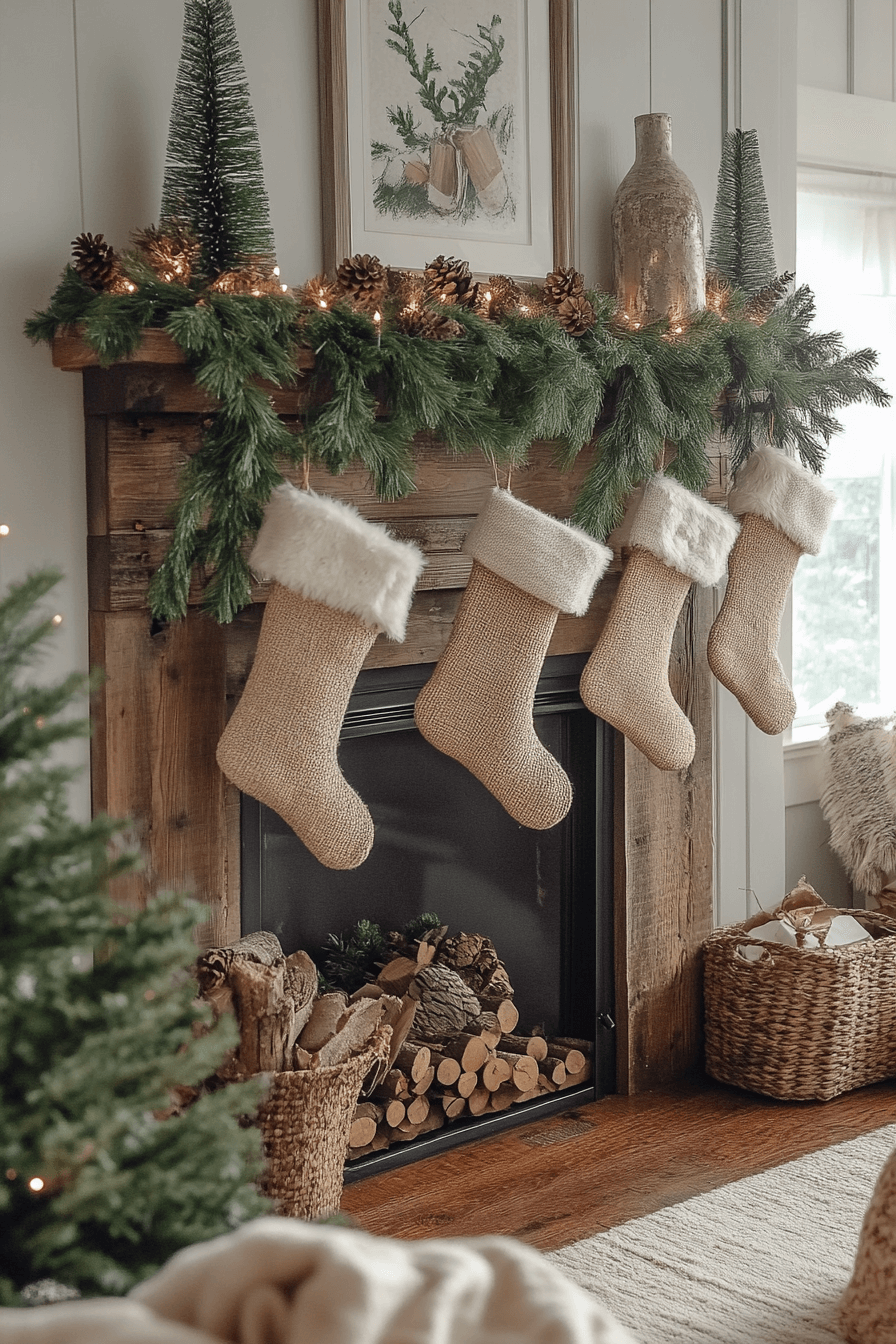 29 Christmas Mantel Decor Ideas That Create the Perfect Cozy Holiday Vibe