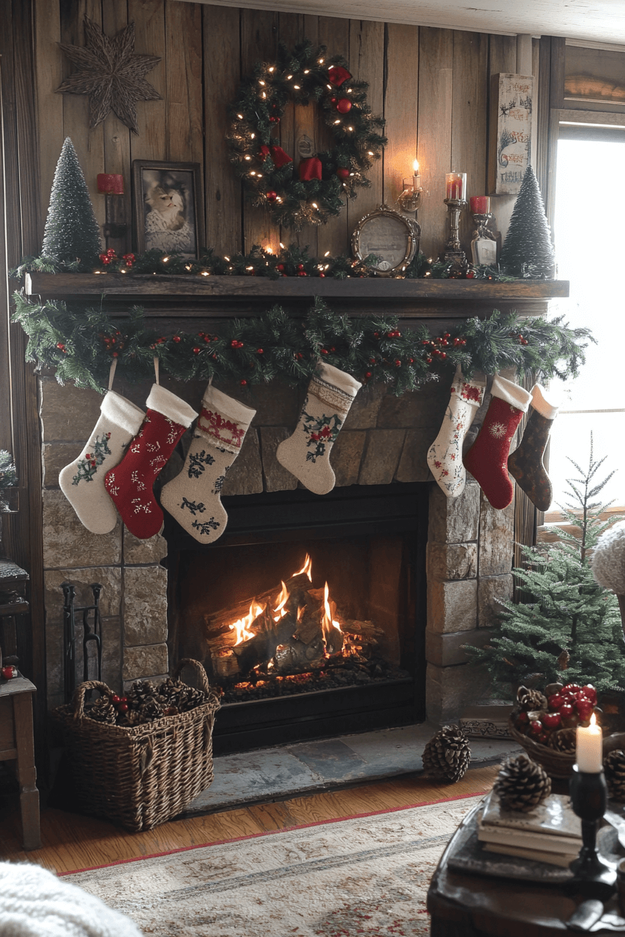 29 Christmas Mantel Decor Ideas That Create the Perfect Cozy Holiday Vibe