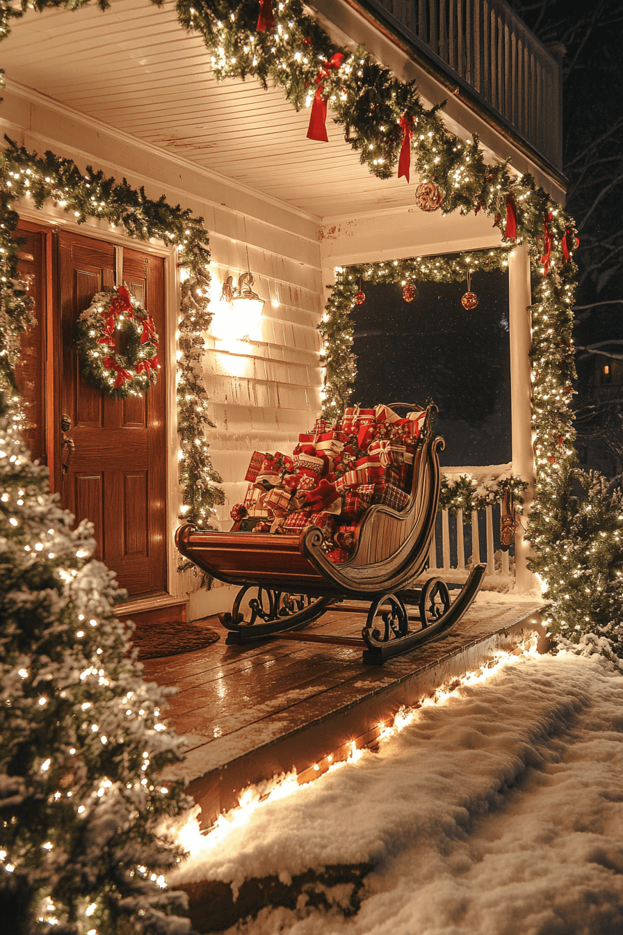29 Front Porch Christmas Decor Ideas That Spread Warmth and Joy All Season