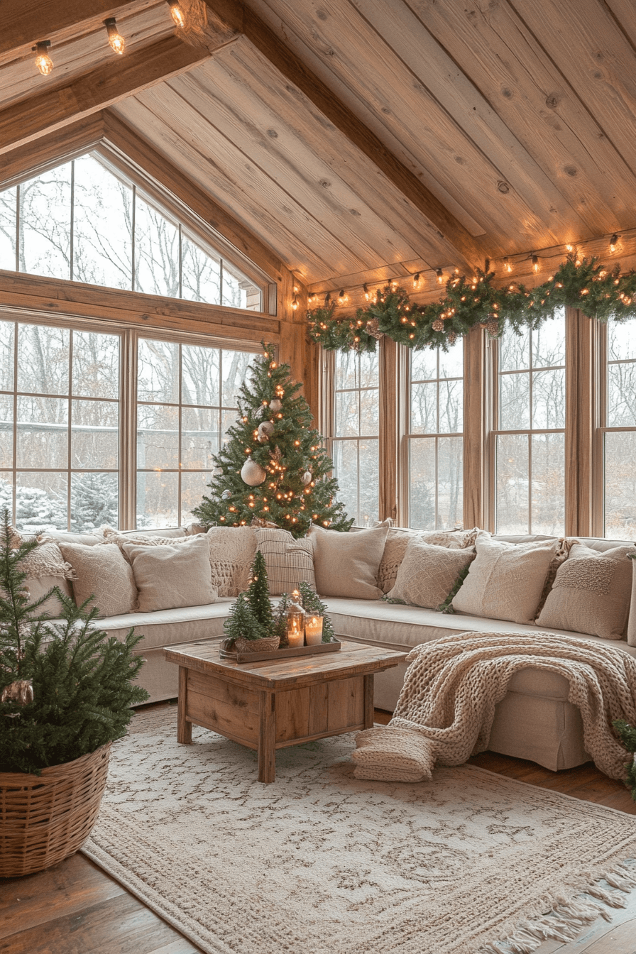 29 Farmhouse Christmas Decor Ideas That Wrap Your Home in Country Christmas Spirit