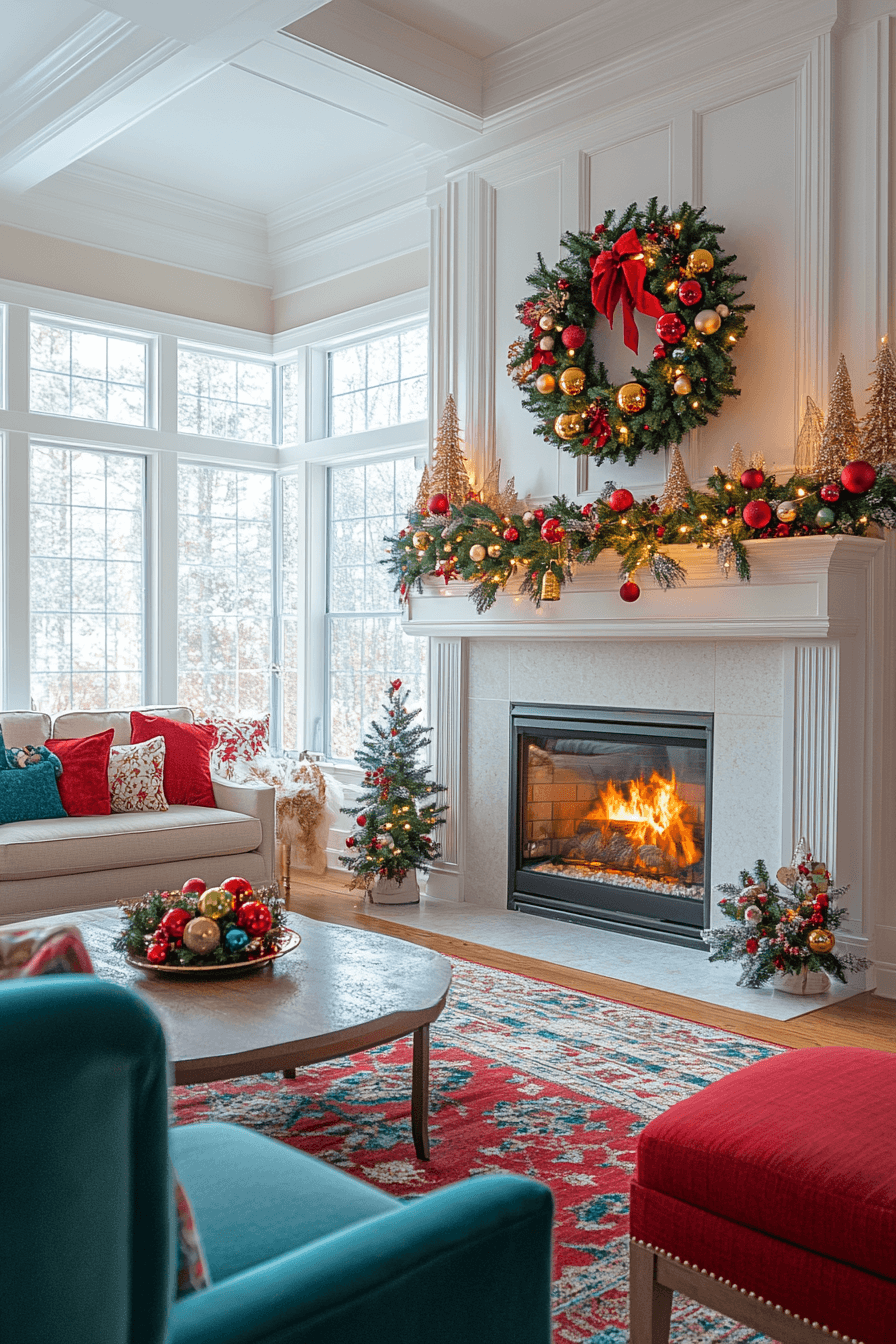 29 Christmas Mantel Decor Ideas That Create the Perfect Cozy Holiday Vibe