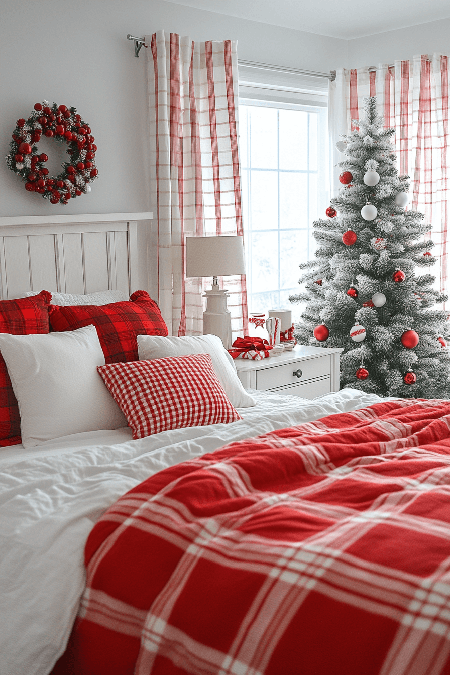 29 Christmas Bedroom Ideas That Make Your Space Shine With Christmas Spirit