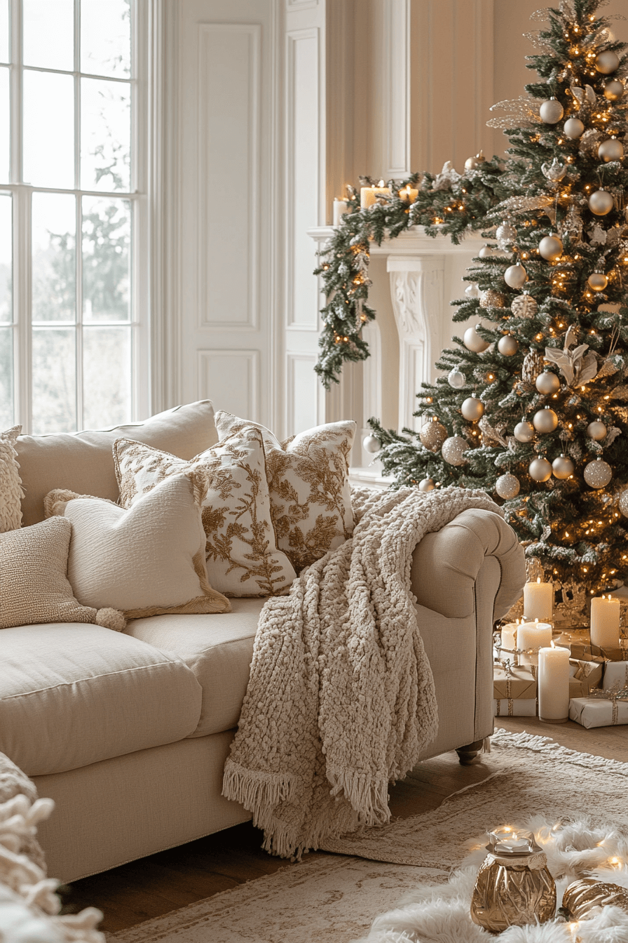 29 Christmas Decor Ideas for Living Rooms That Wrap Your Home in Joy and Light