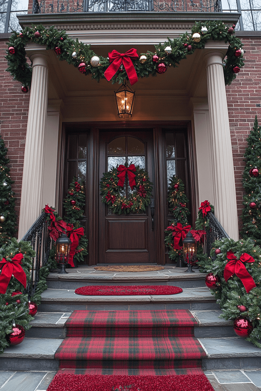 29 Front Porch Christmas Decor Ideas That Spread Warmth and Joy All Season