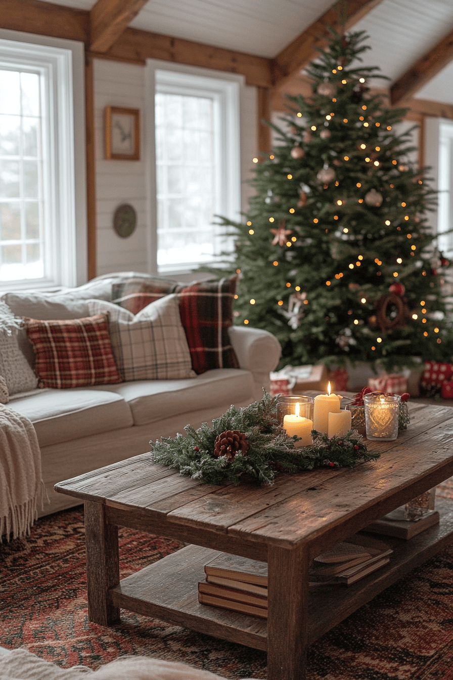 29 Farmhouse Christmas Decor Ideas That Wrap Your Home in Country Christmas Spirit