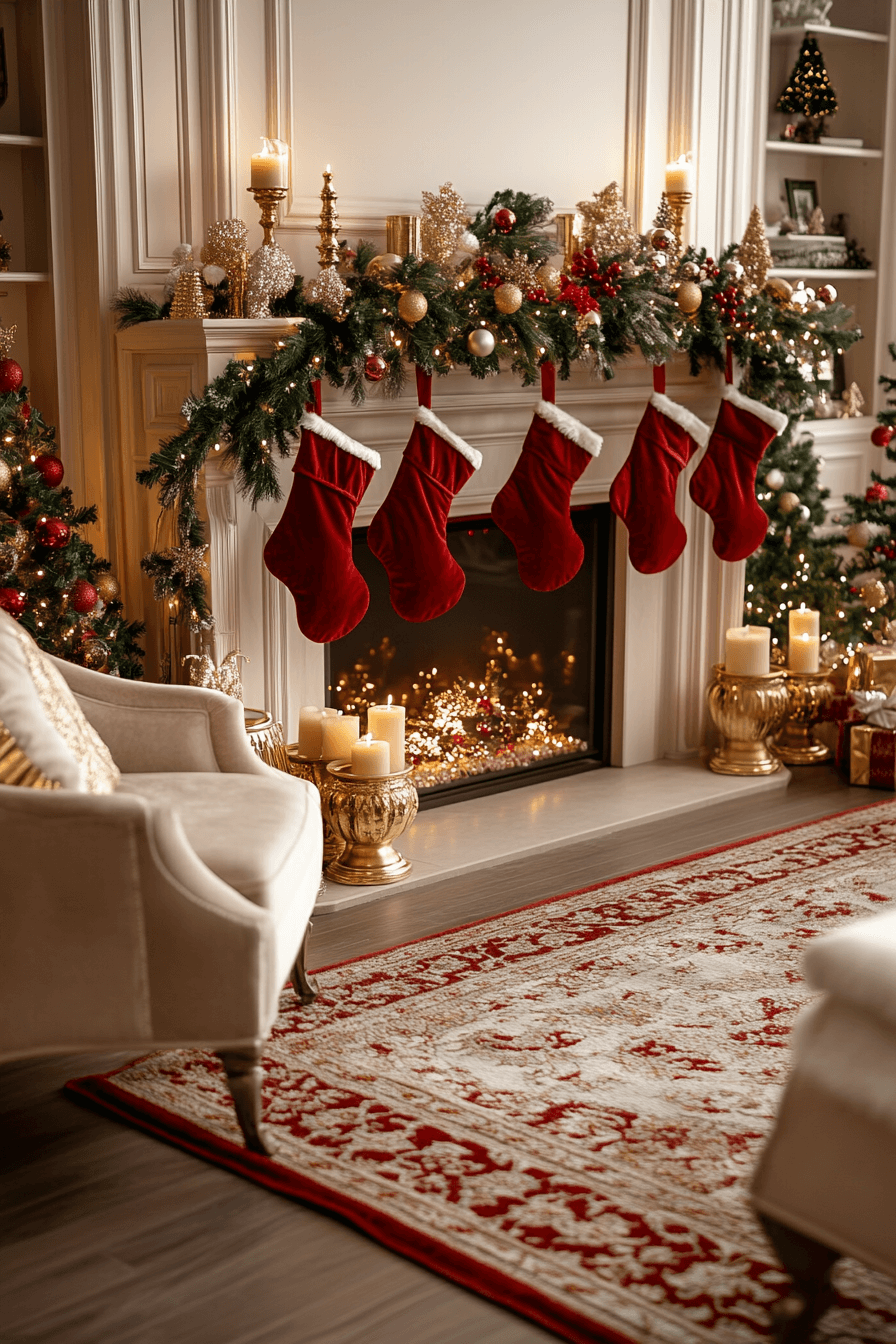 29 Christmas Mantel Decor Ideas That Create the Perfect Cozy Holiday Vibe