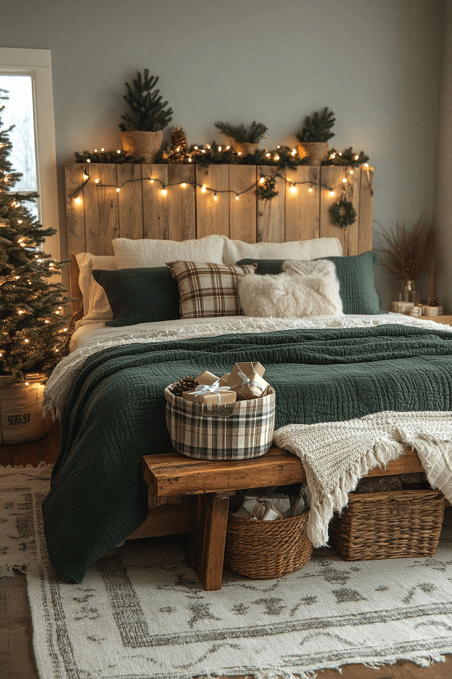 29 Christmas Bedroom Ideas That Make Your Space Shine With Christmas Spirit