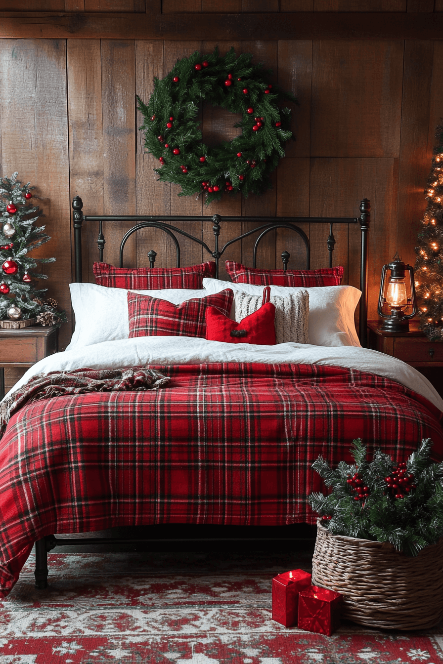 29 Christmas Bedroom Ideas That Make Your Space Shine With Christmas Spirit