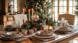 Christmas Dinner Table Settings