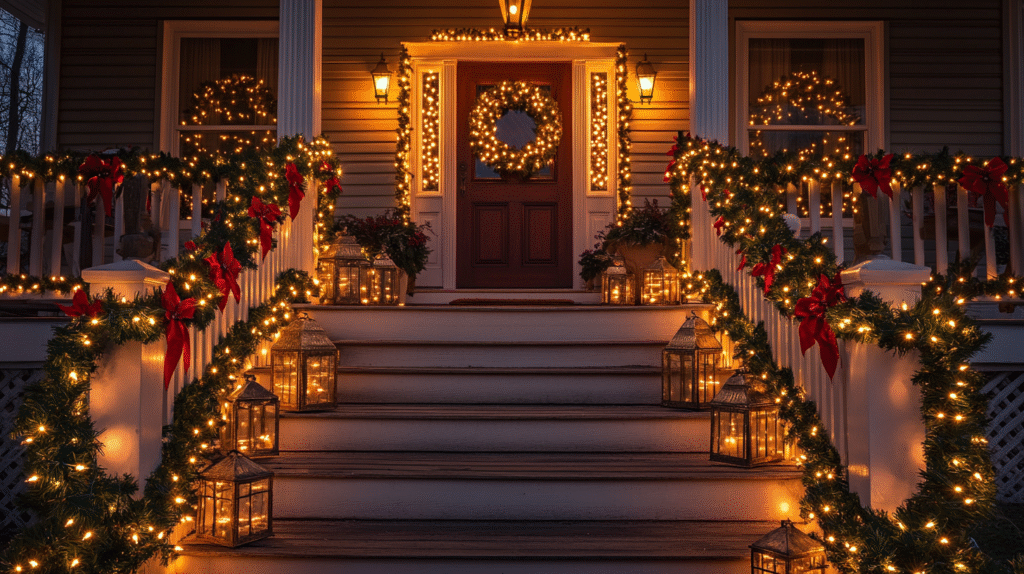 Front Porch Christmas Decor
