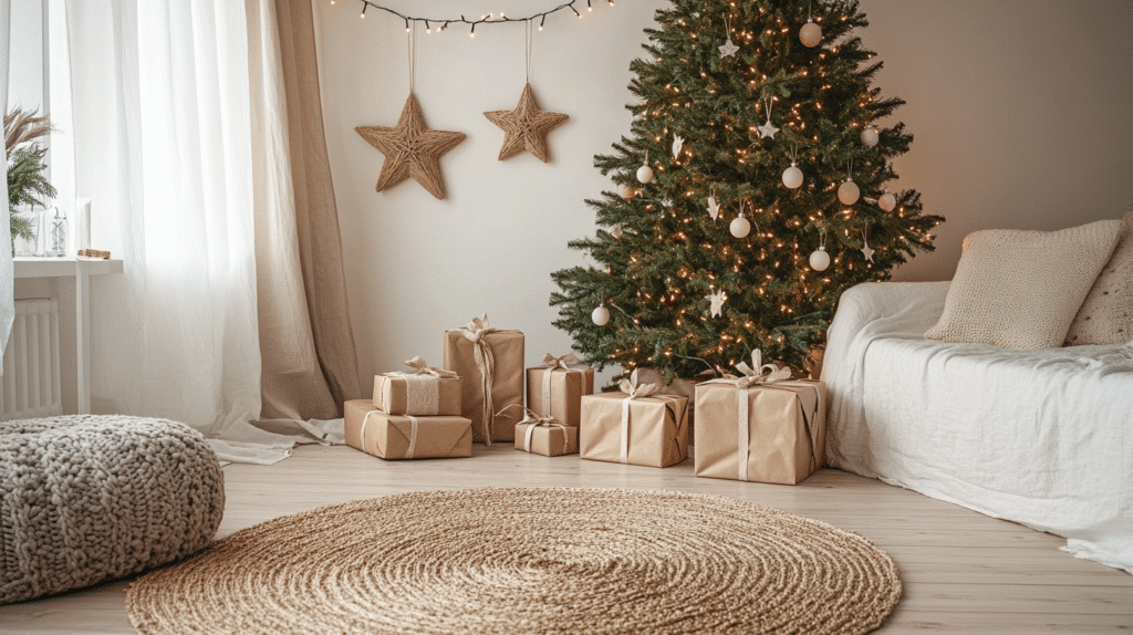 minimalist christmas decor