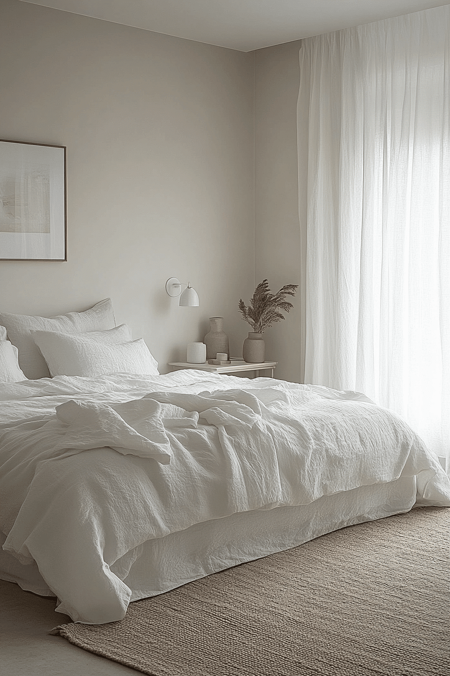 24 Minimalistic Bedroom Ideas That Make Quiet Living Beautiful