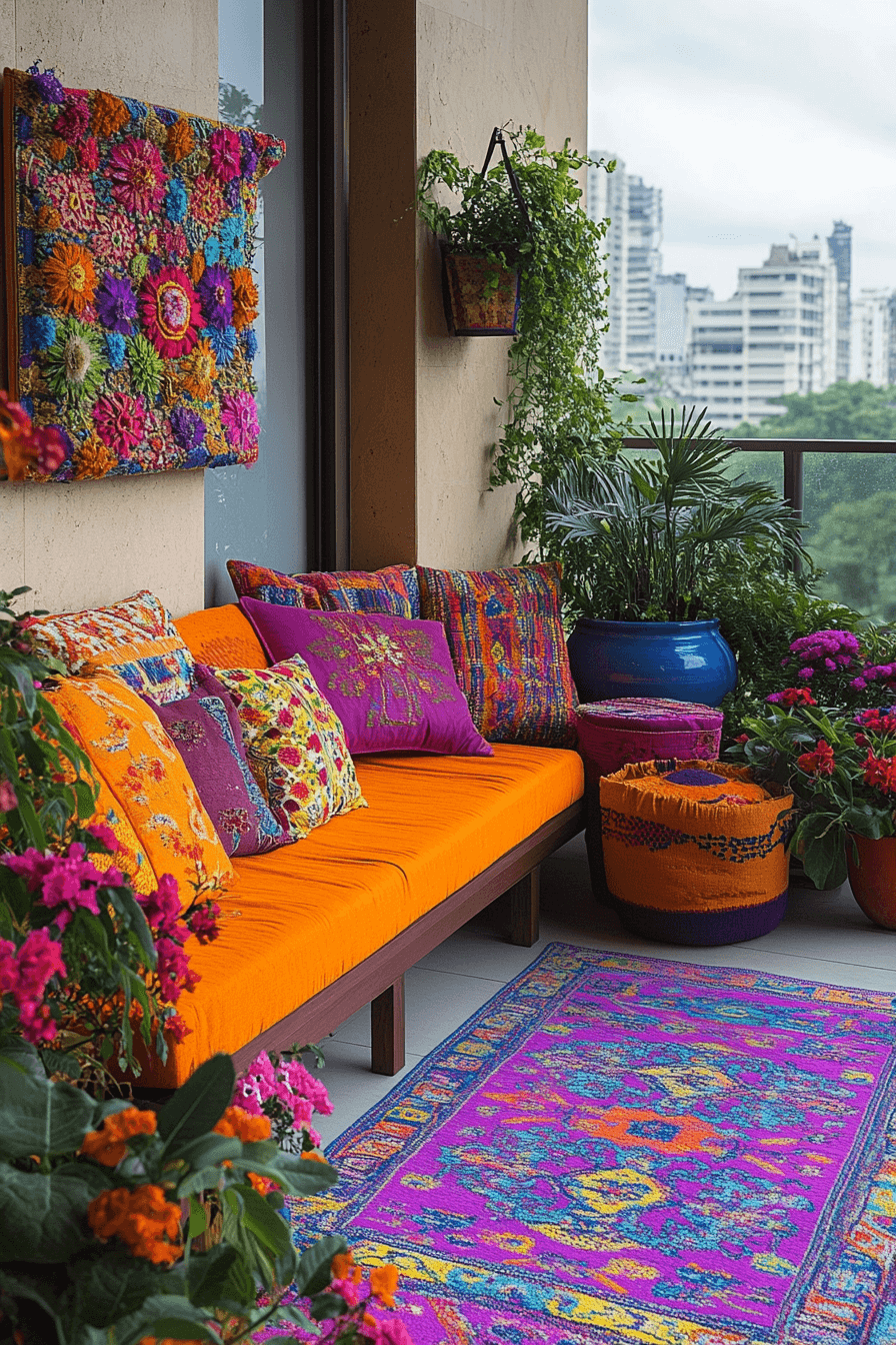 24 Small Apartment Balcony Ideas That Create A Cheerful Little Retreat