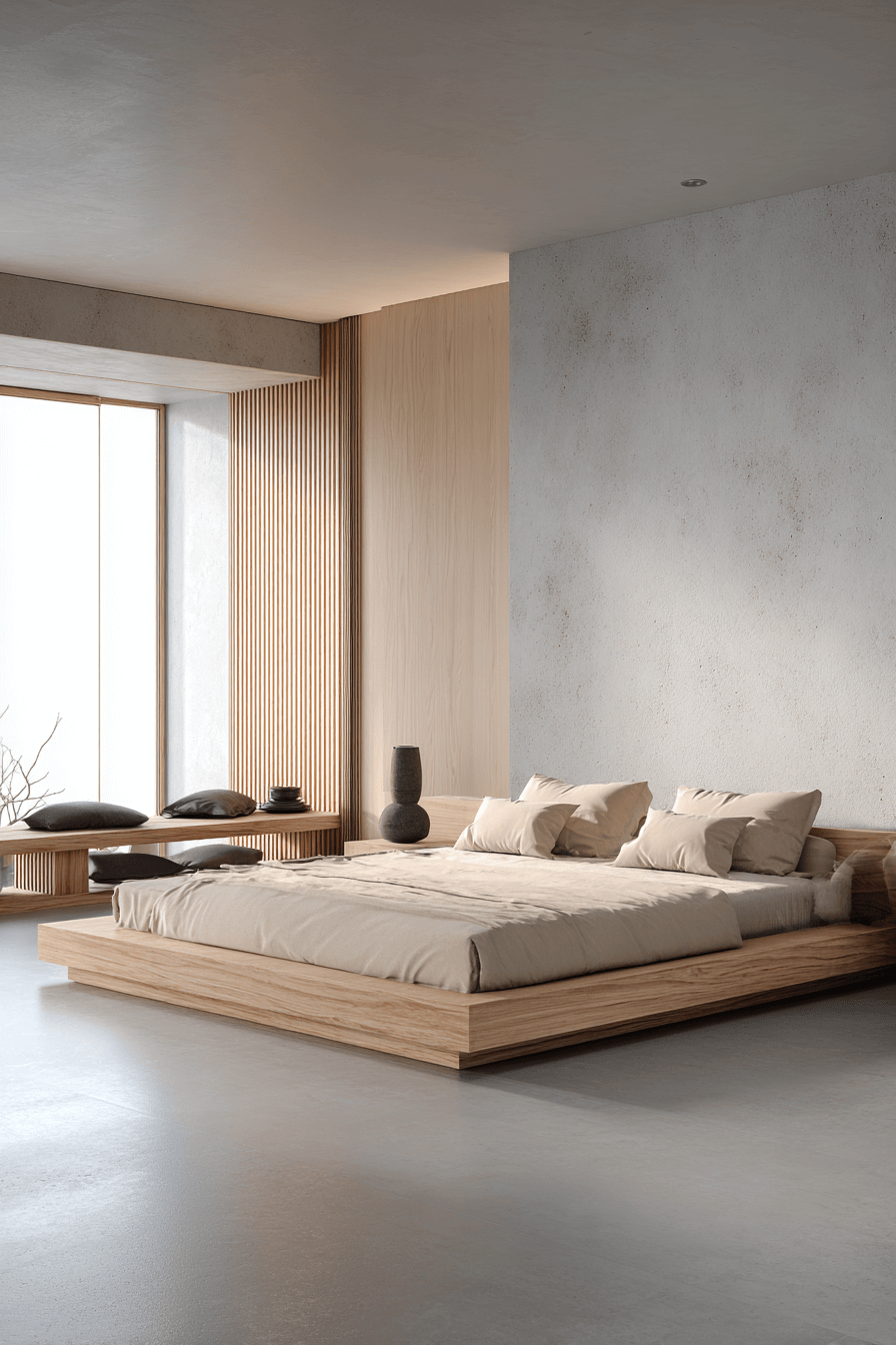 24 Minimalistic Bedroom Ideas That Make Quiet Living Beautiful