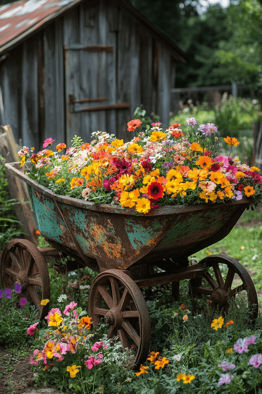 24 Antique Yard Decor Ideas That Create A Feel Good Garden Style