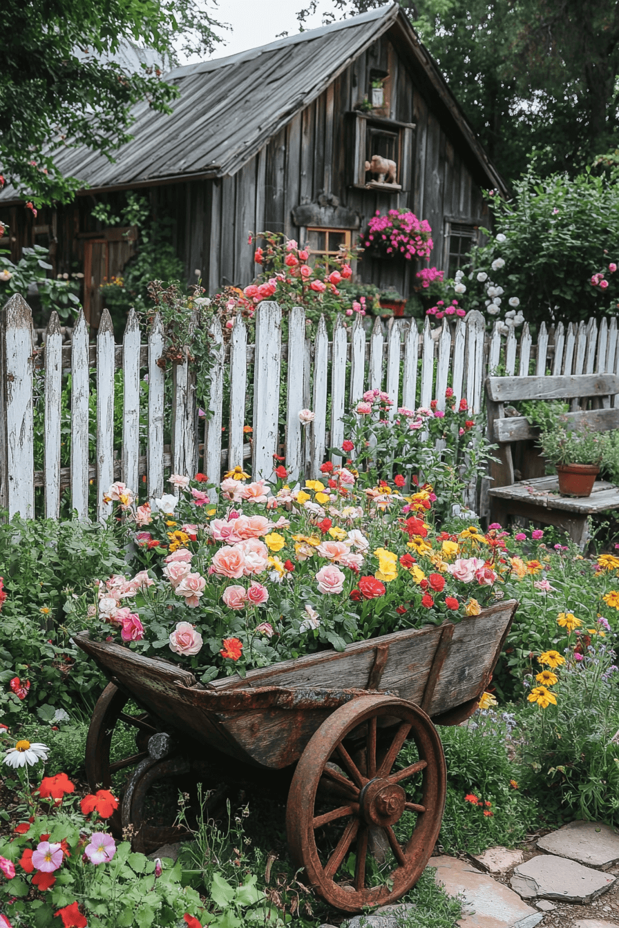 24 Antique Yard Decor Ideas That Create A Feel Good Garden Style