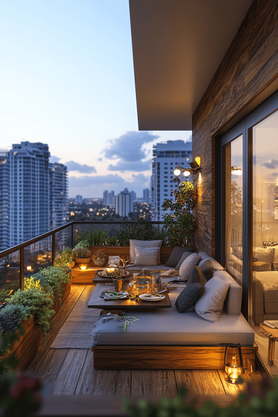 24 Small Apartment Balcony Ideas That Create A Cheerful Little Retreat