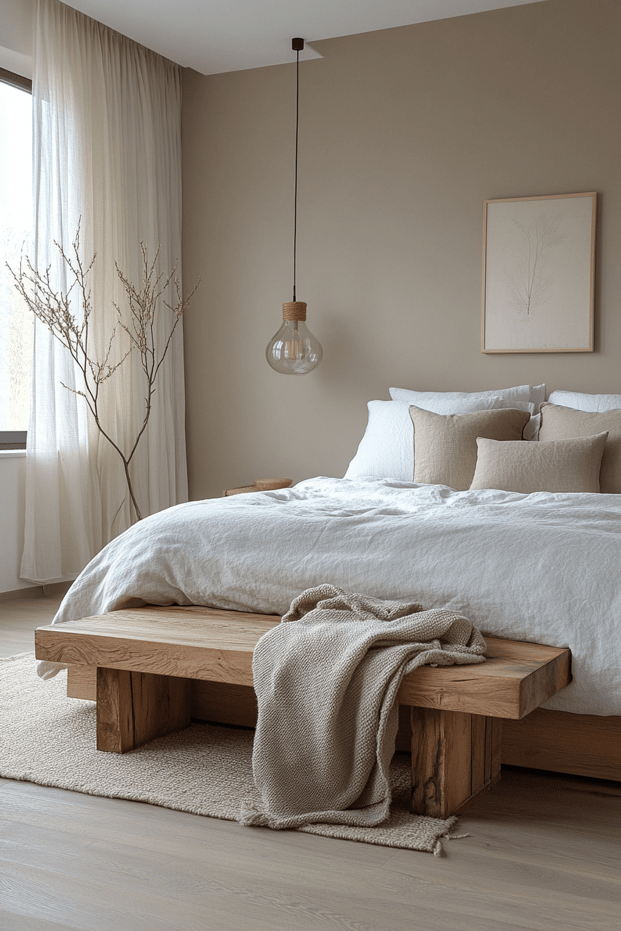 24 Minimalistic Bedroom Ideas That Make Quiet Living Beautiful