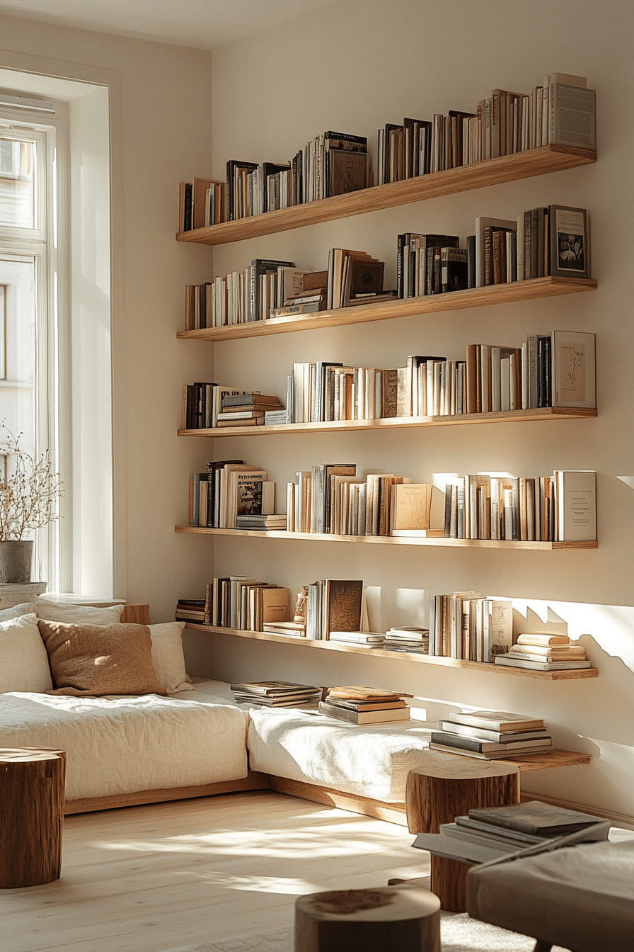 24 Bookshelf Ideas That Turn Books Into Beautiful Moments