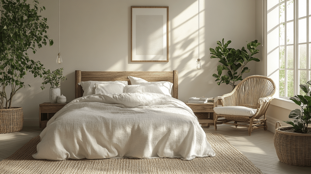 minimalistic bedroom