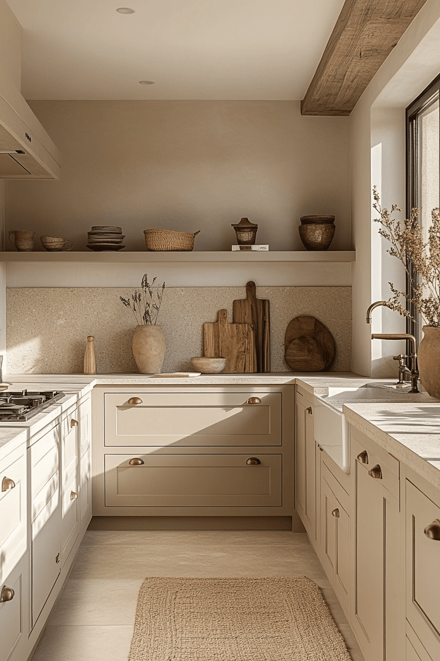 27 Light Taupe Kitchen Cabinets That Hit the Perfect Balance