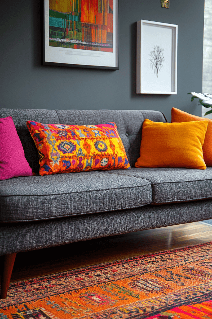 27 Dark Grey Couch Living Room Ideas That Radiate Modern Elegance