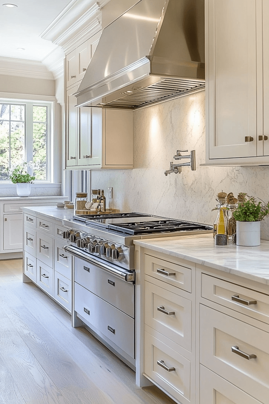 27 Antique White Kitchen Cabinets That Are Timelessly Gorgeous