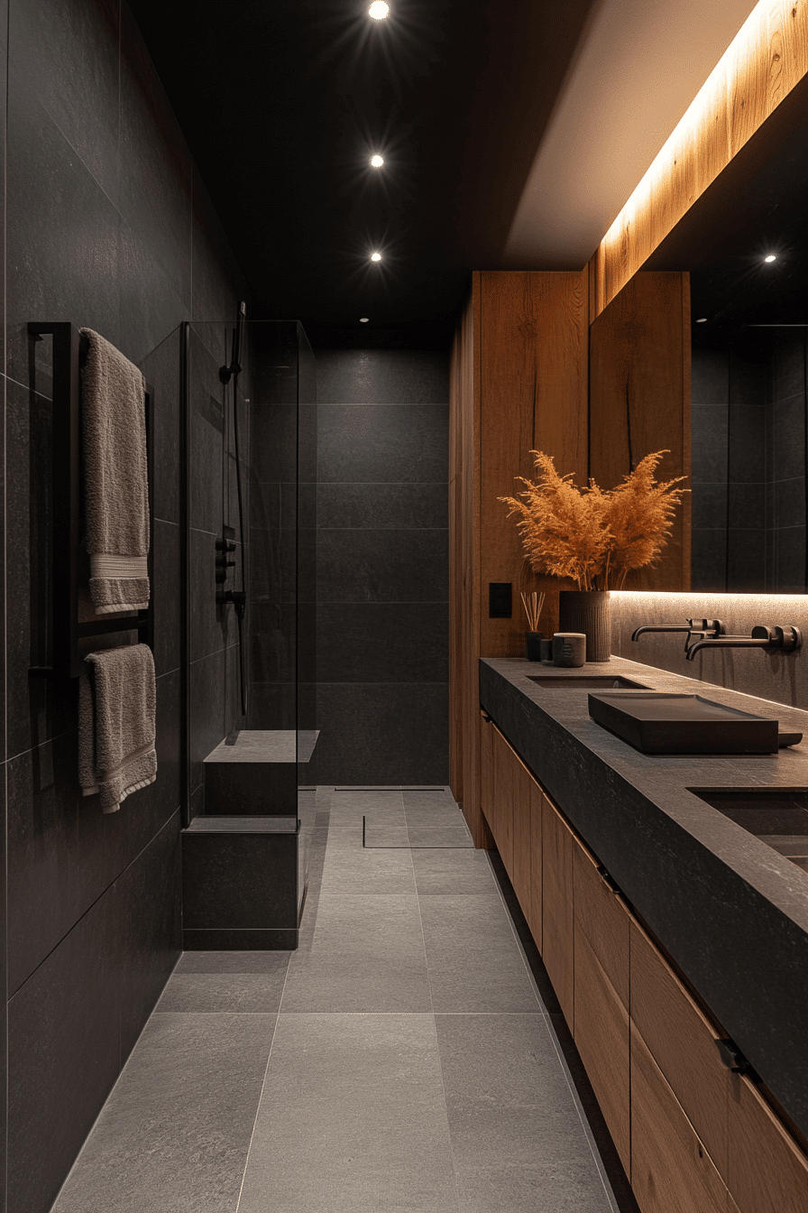 27 Dark Grey Bathroom Ideas That Feel Like a Five-Star Spa