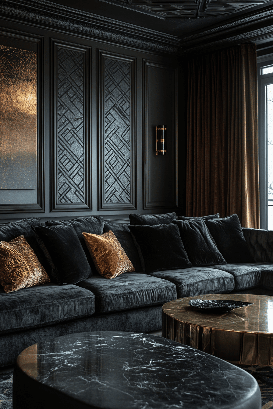 27 Dark Grey Sofa Living Room Ideas Worth Stealing Right Now