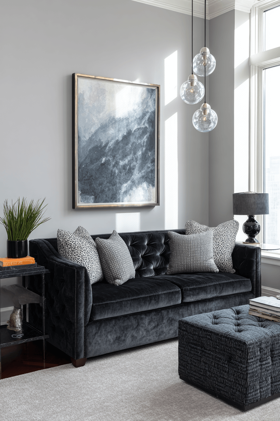 27 Charcoal Couch Living Room Ideas That Are Pure Style Goals
