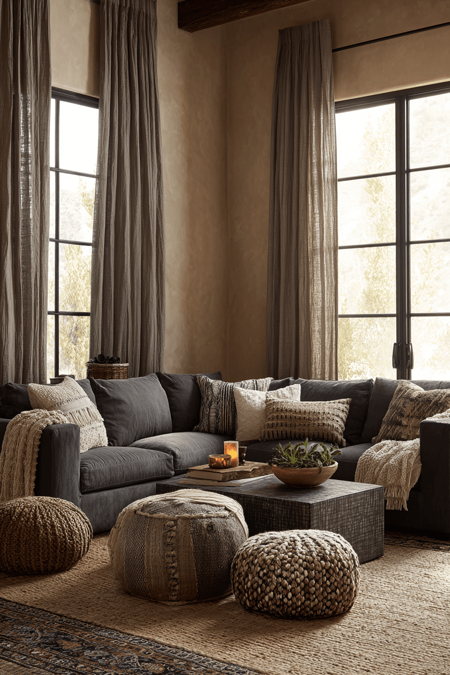 27 Charcoal Couch Living Room Ideas That Are Pure Style Goals