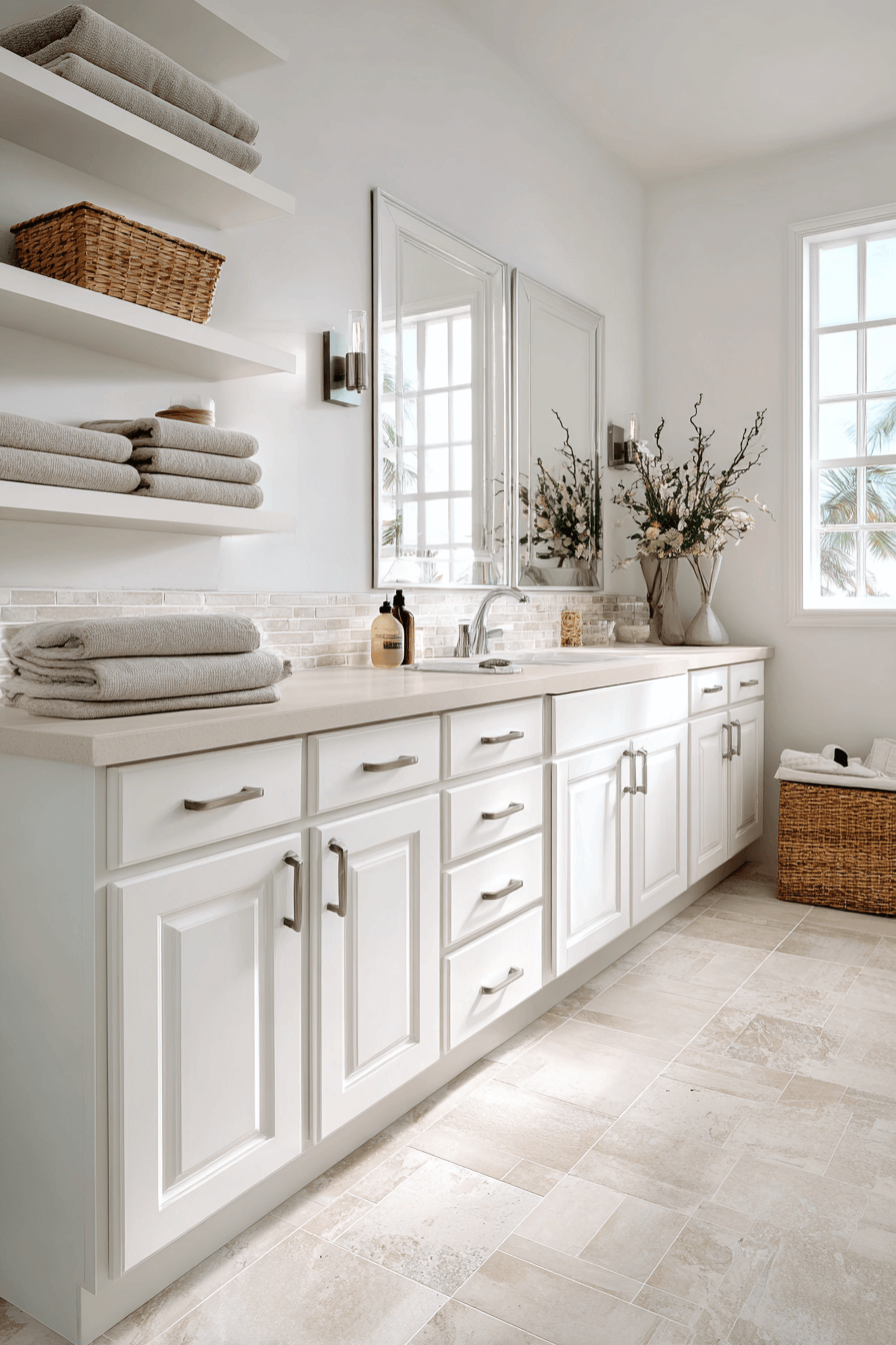 27 Coastal Modern Bathroom Ideas That Bring The Beach Home In Style