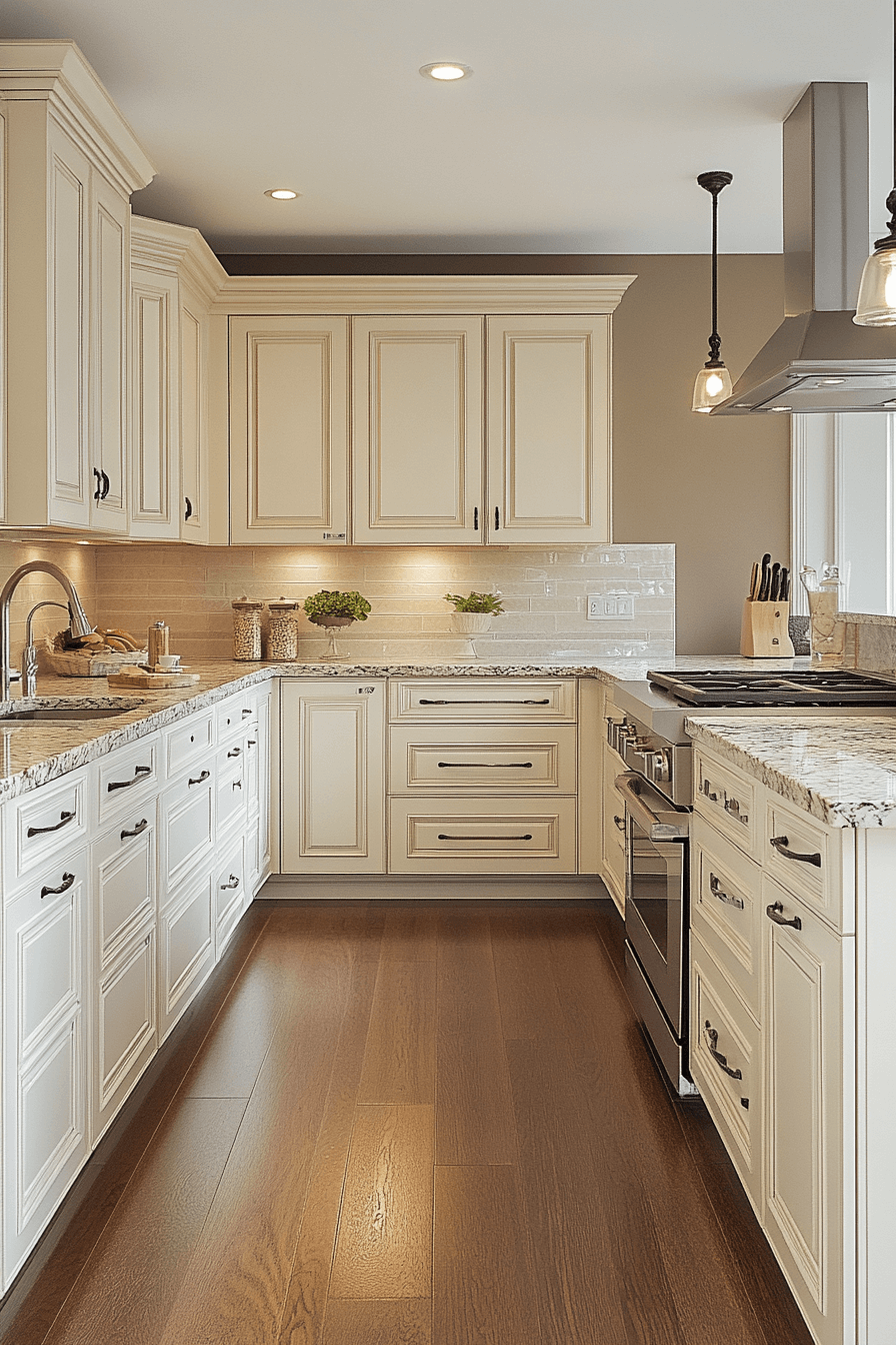 27 Antique White Kitchen Cabinets That Are Timelessly Gorgeous