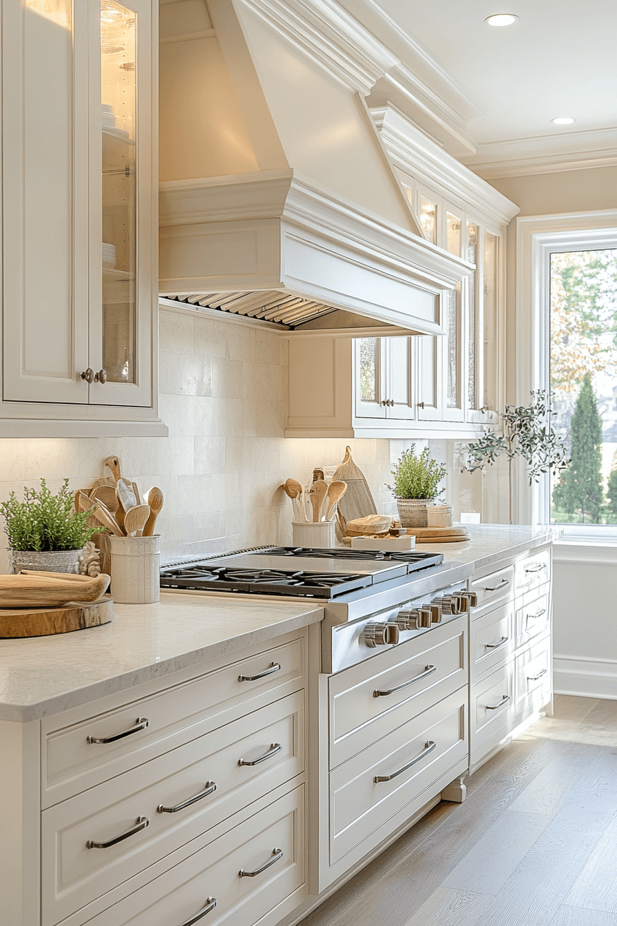 27 Antique White Kitchen Cabinets That Are Timelessly Gorgeous