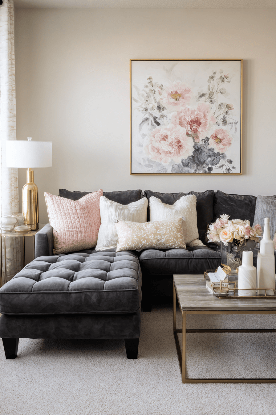 27 Charcoal Couch Living Room Ideas That Are Pure Style Goals