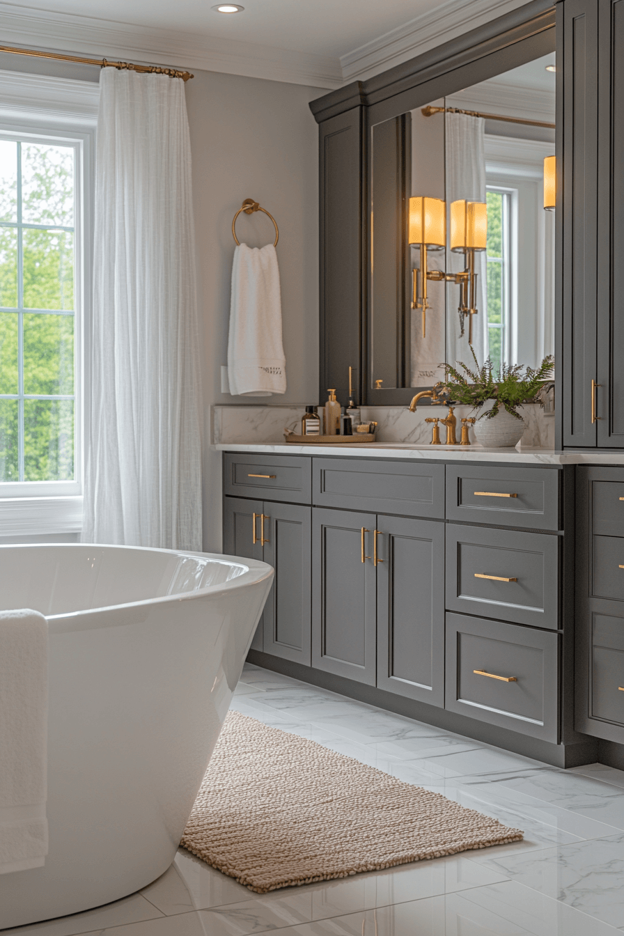 27 Dark Grey Bathroom Ideas That Feel Like a Five-Star Spa