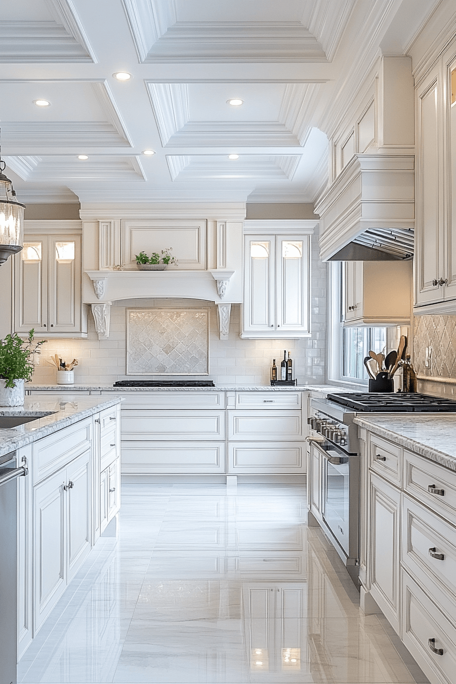 27 Antique White Kitchen Cabinets That Are Timelessly Gorgeous