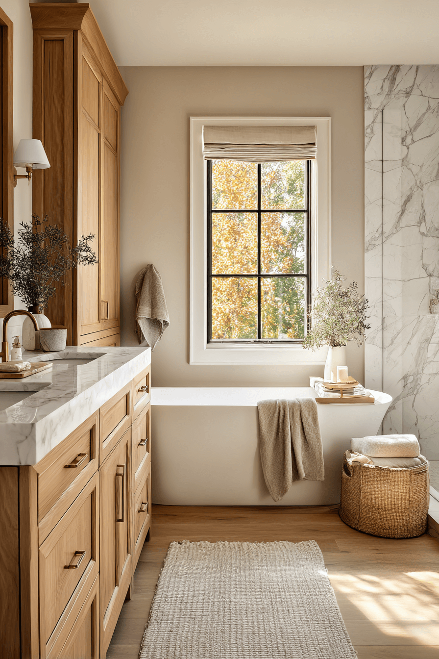 27 Coastal Modern Bathroom Ideas That Bring The Beach Home In Style