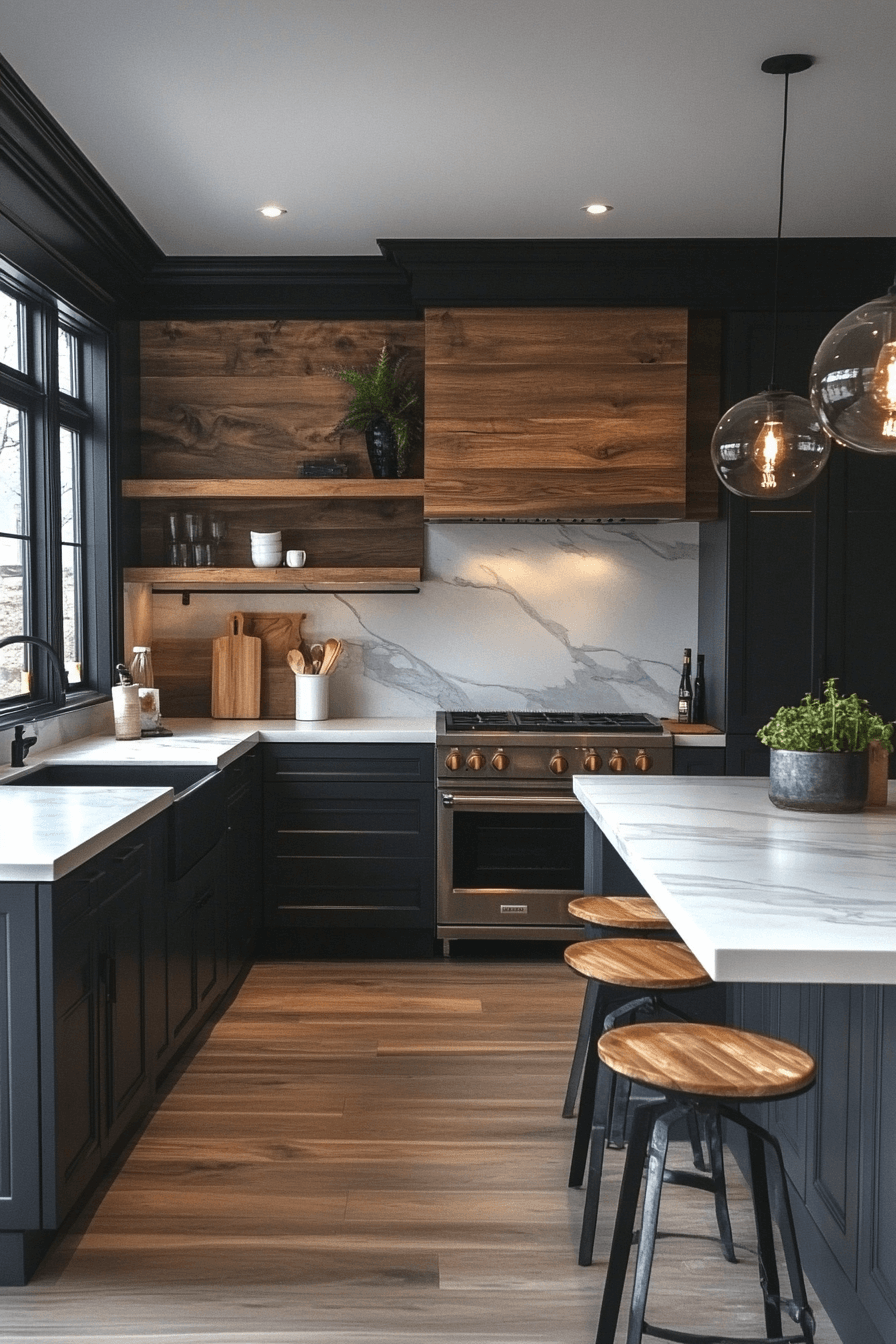 27 Dark Grey Kitchen Ideas That Bring the Drama Home