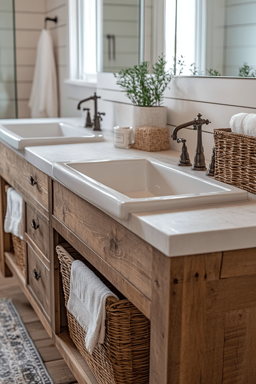 27 Double Sink Bathroom Vanity Ideas That Make Sharing a Bathroom a Breeze