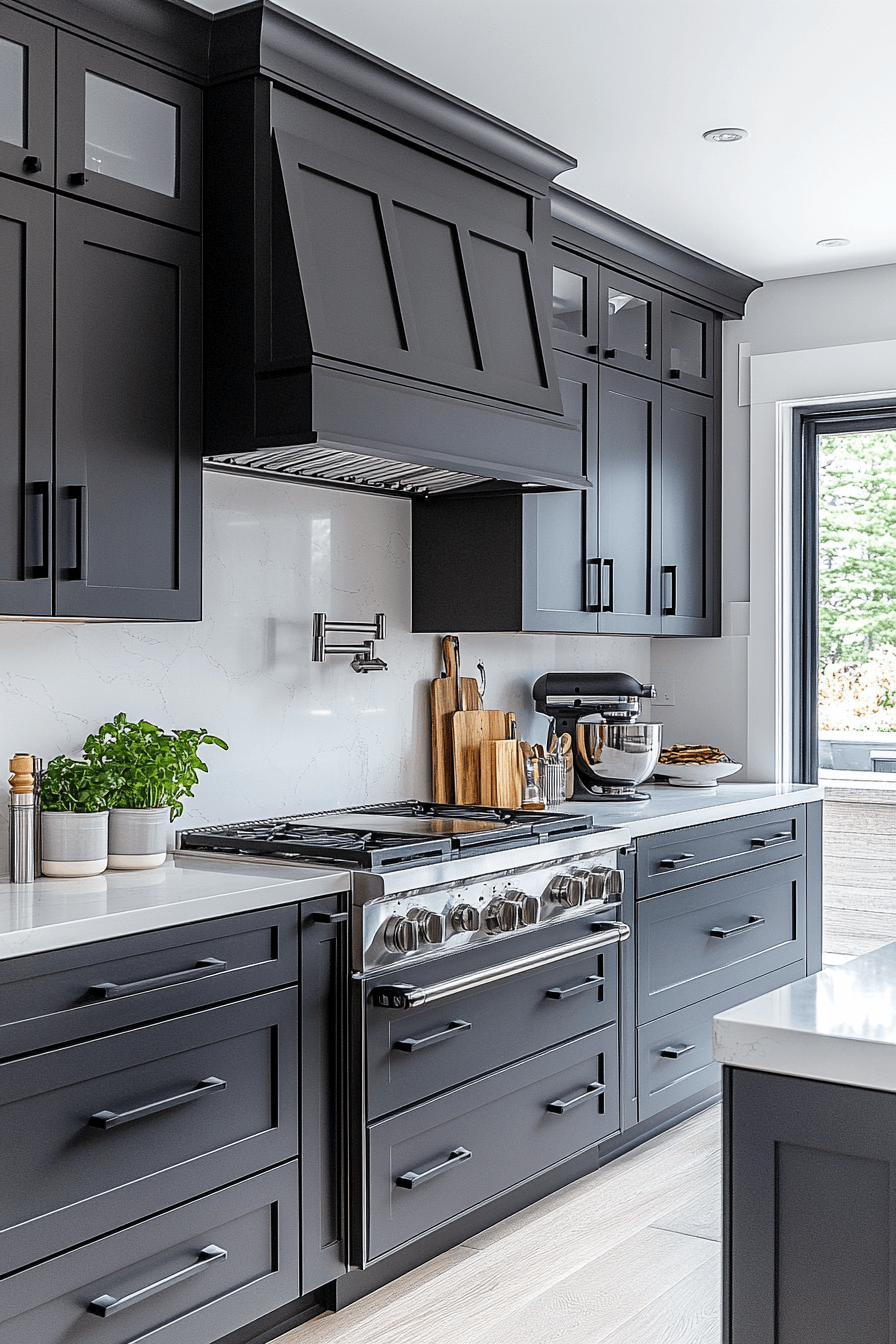 27 Dark Grey Kitchen Ideas That Bring the Drama Home