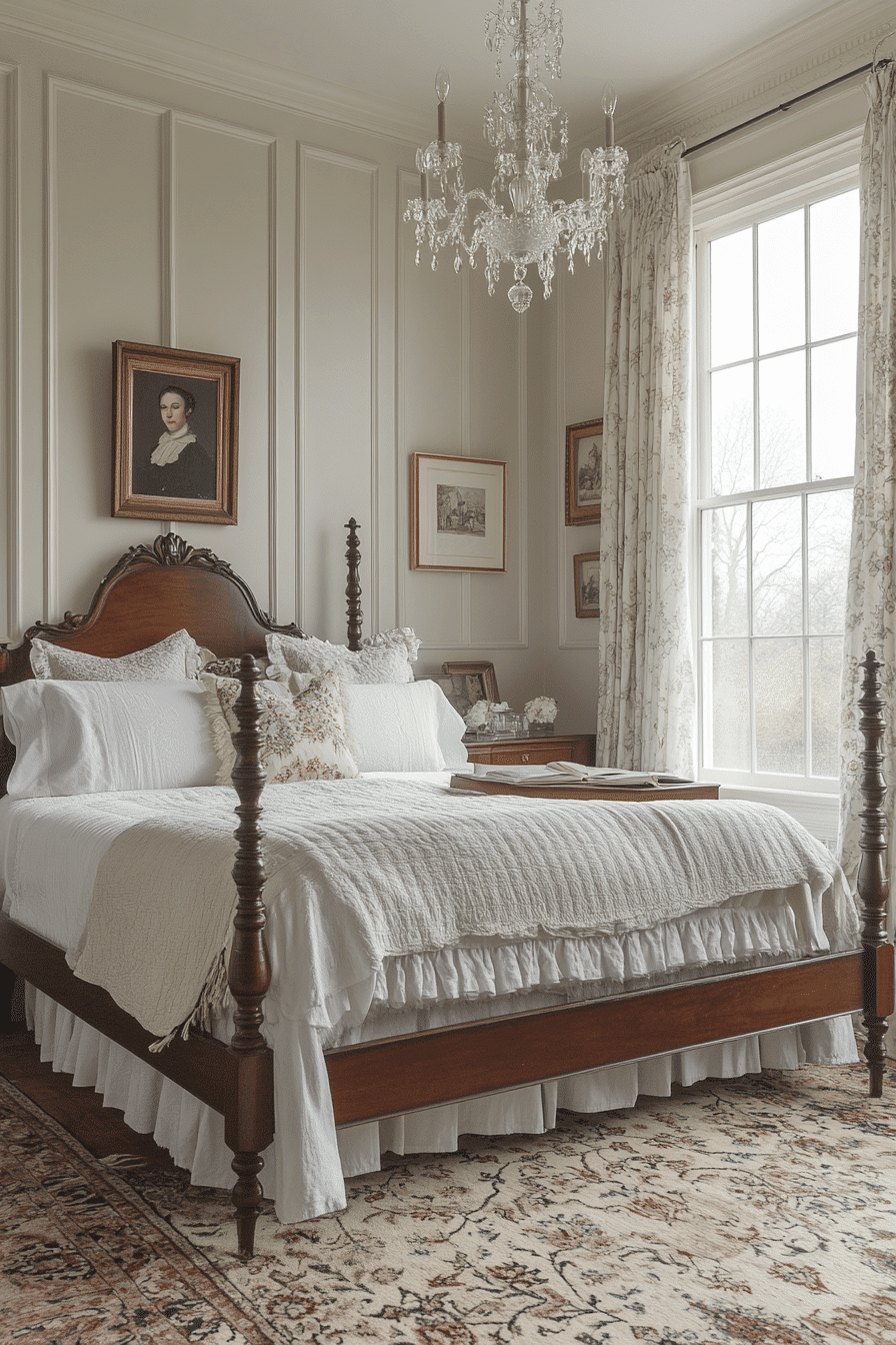 27 Antique Bedroom Ideas That Make Falling Asleep Feel Like a Fairytale