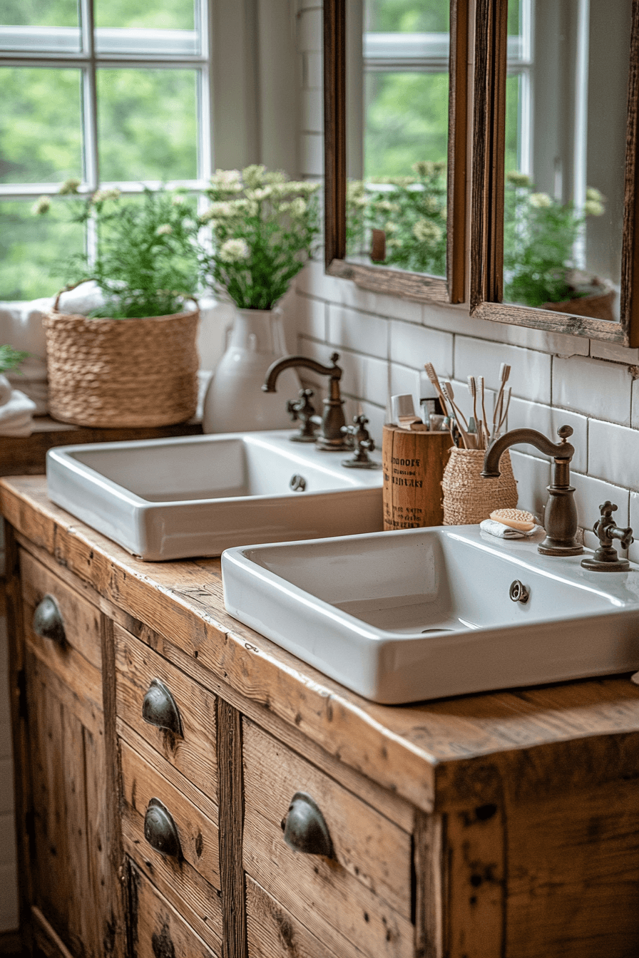 27 Double Sink Bathroom Vanity Ideas That Make Sharing a Bathroom a Breeze
