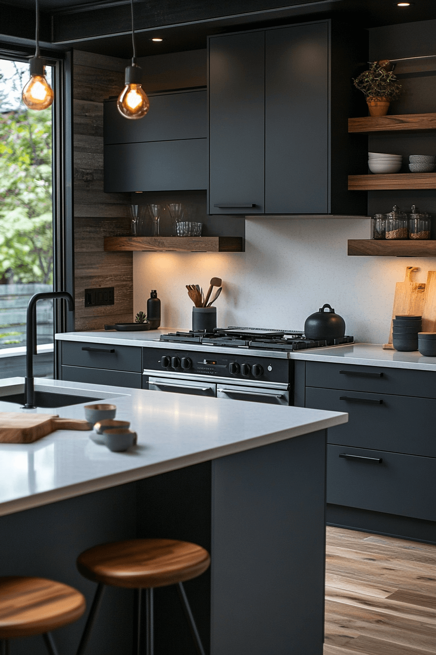 27 Dark Grey Kitchen Ideas That Bring the Drama Home