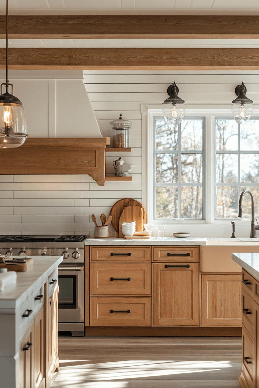 27 White Oak Kitchen Cabinets That Transform Your Home Into A Warm And Inviting Space