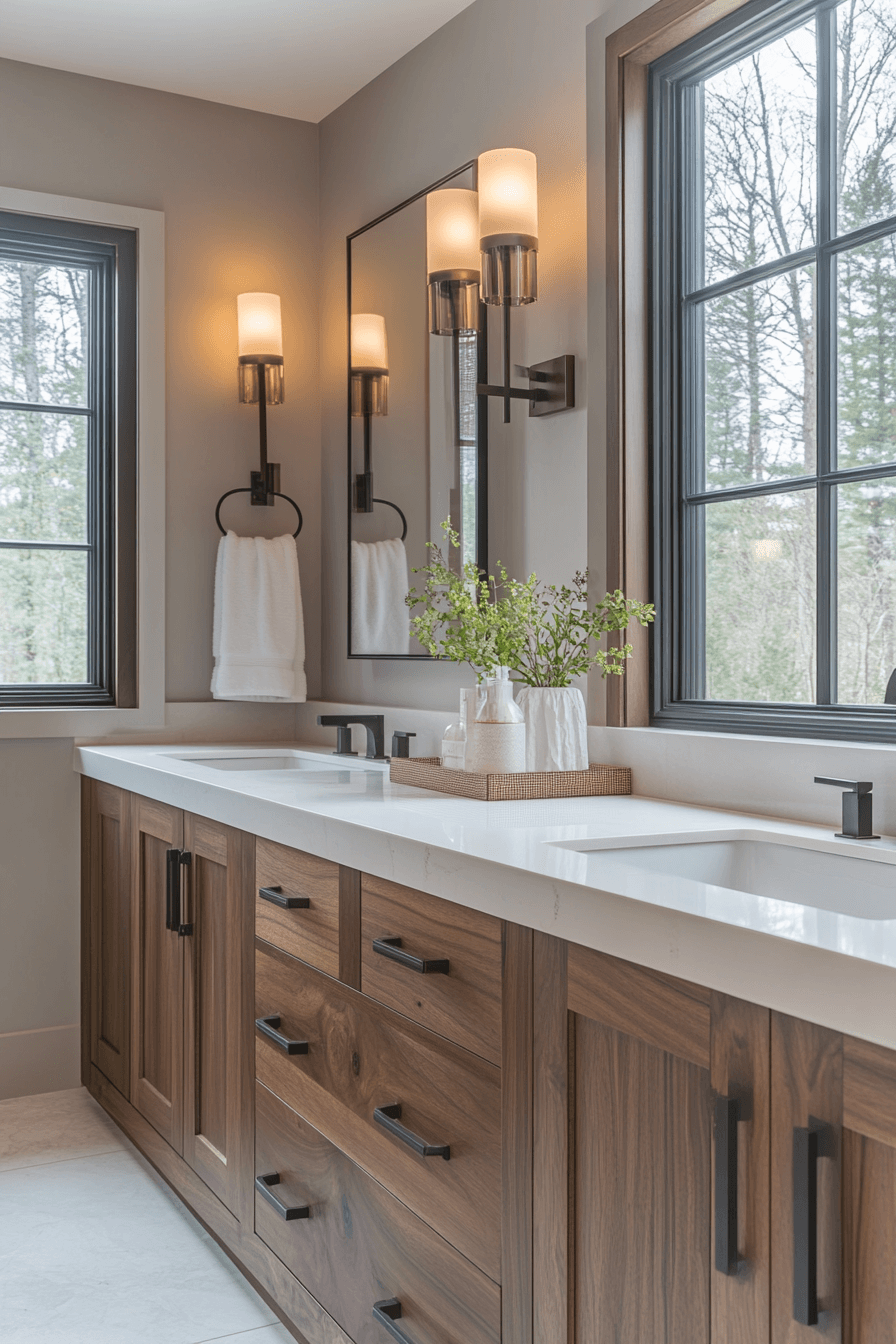 27 Double Sink Bathroom Vanity Ideas That Make Sharing a Bathroom a Breeze